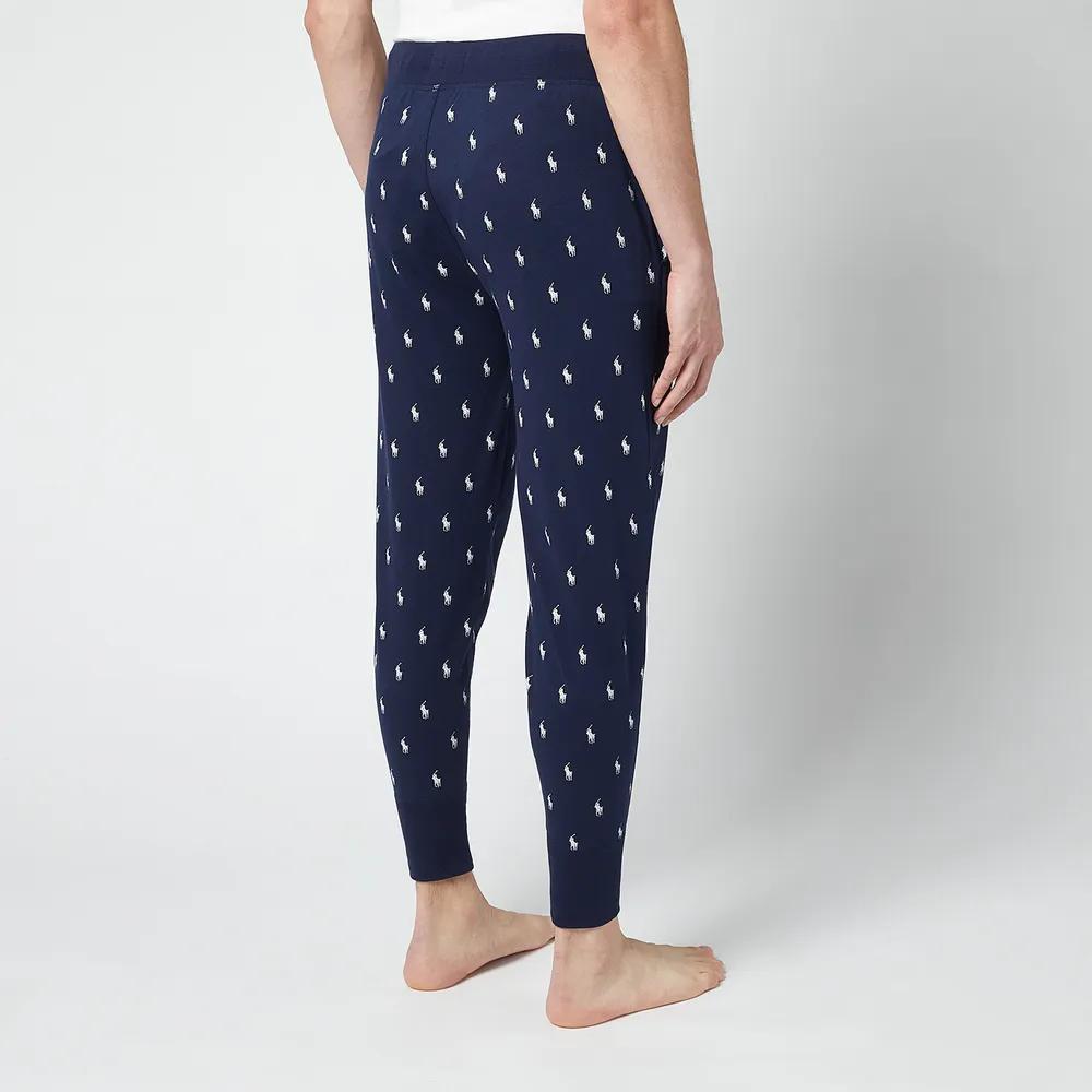 商品Ralph Lauren|Polo Ralph Lauren Men's All Over Print Liquid Cotton Joggers,价格¥514,第4张图片详细描述