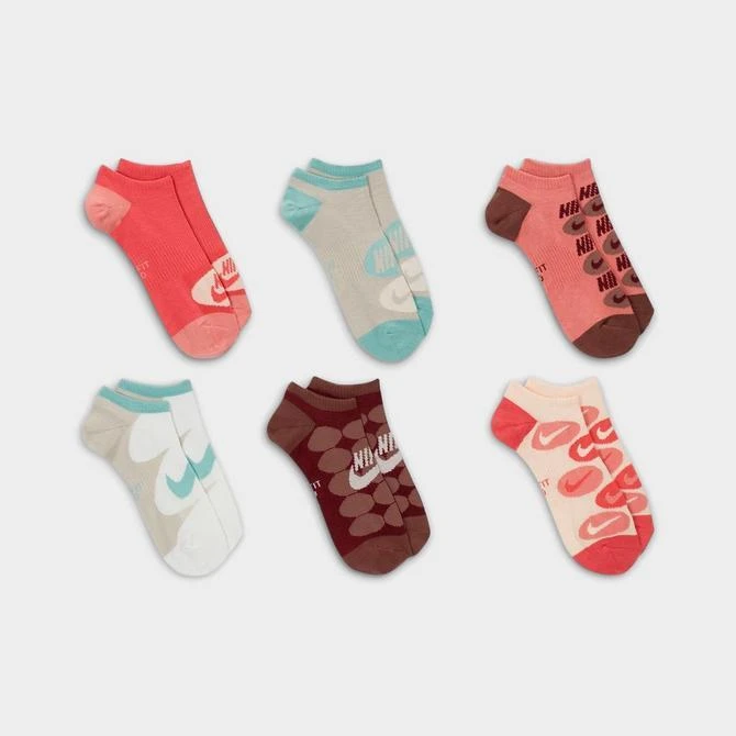 商品NIKE|Women's Nike Everyday Lightweight Training No-Show Socks (6-Pack),价格¥38,第3张图片详细描述