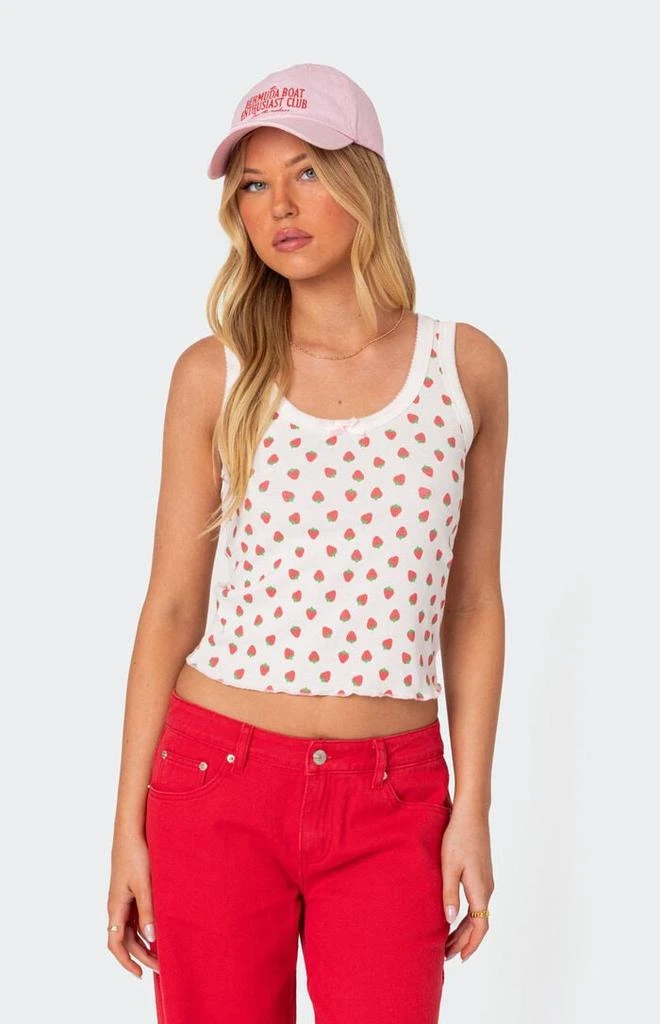 商品Edikted|Berry Cool Printed Tank Top,价格¥288,第1张图片