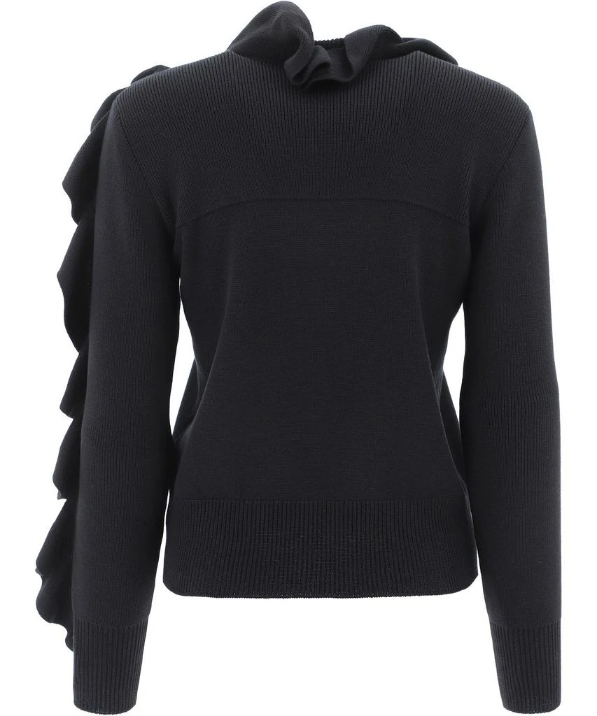 商品Alexander McQueen|Alexander Mcqueen Women&#39;s  Black Wool Sweater,价格¥4420,第2张图片详细描述