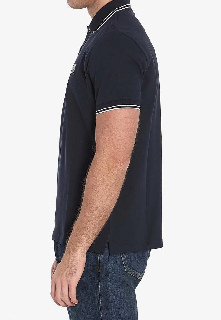 商品Stone Island|Compass Logo Patch Polo T-shirt,价格¥1492,第3张图片详细描述