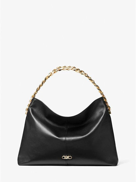 商品Michael Kors|Jordyn Large Leather Hobo Shoulder Bag,价格¥3414,第1张图片