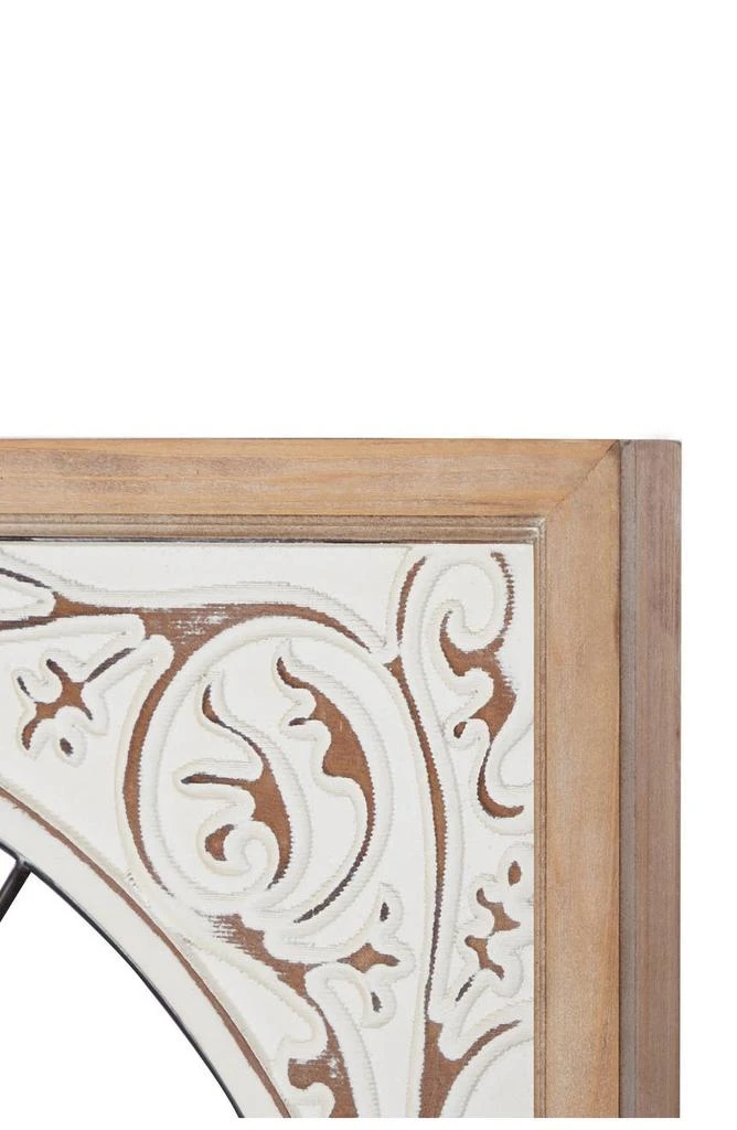 商品SONOMA SAGE HOME|White MDF Farmhouse Wall Clock,价格¥1112,第4张图片详细描述
