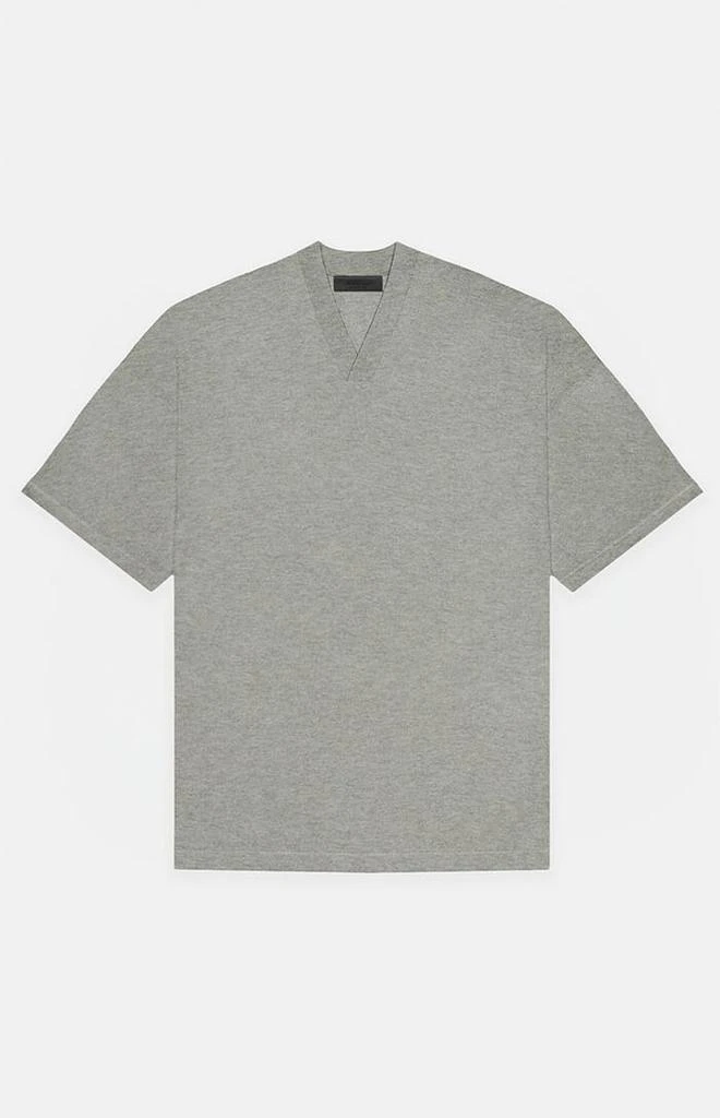 Dark Heather Oatmeal V-Neck T-Shirt 商品