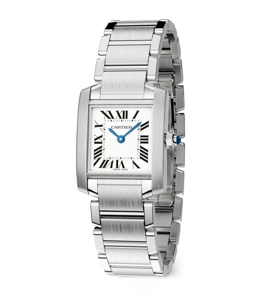 商品Cartier|Stainless Steel Tank Française Watch 25mm,价格¥32819,第5张图片详细描述