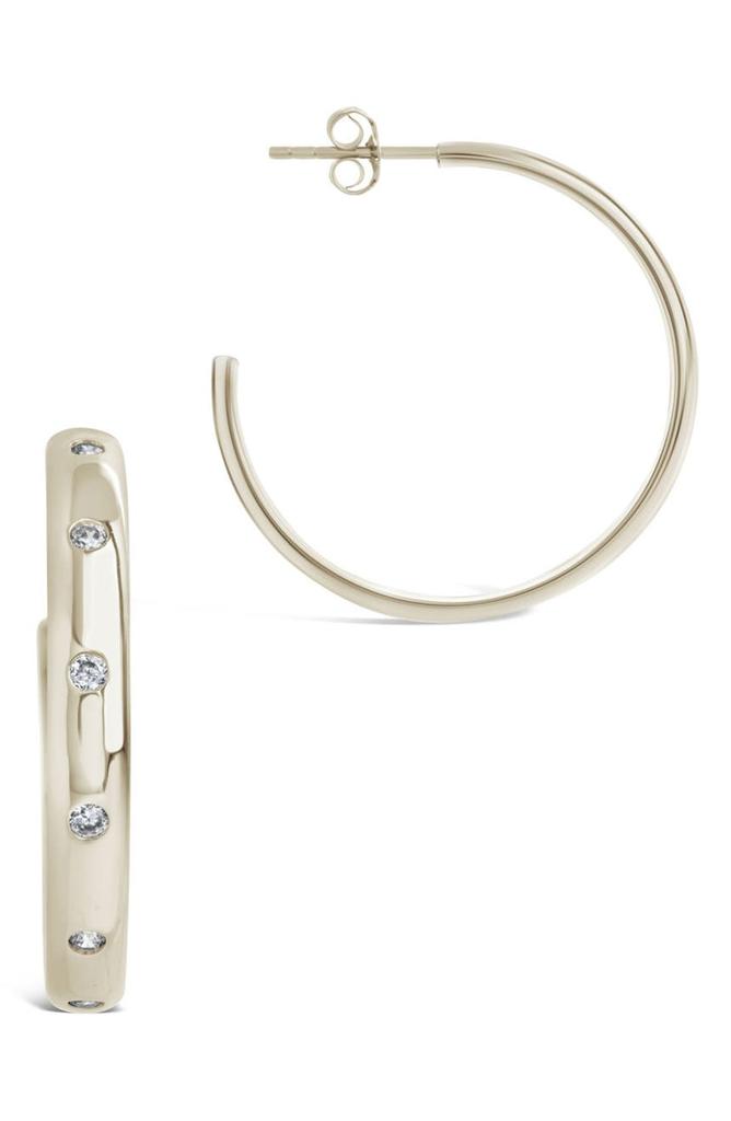 Everlee CZ Hoop Earrings商品第1张图片规格展示