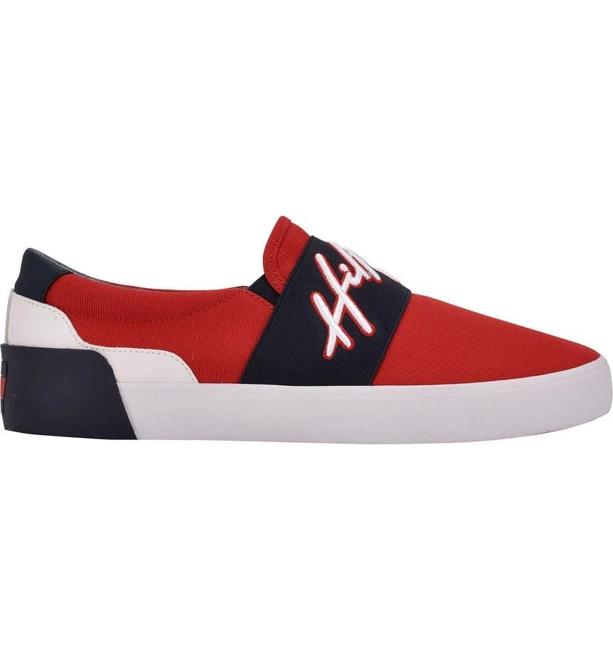 商品Tommy Hilfiger|Realist Canvas Twin Slip-On Sneaker,价格¥375,第3张图片详细描述