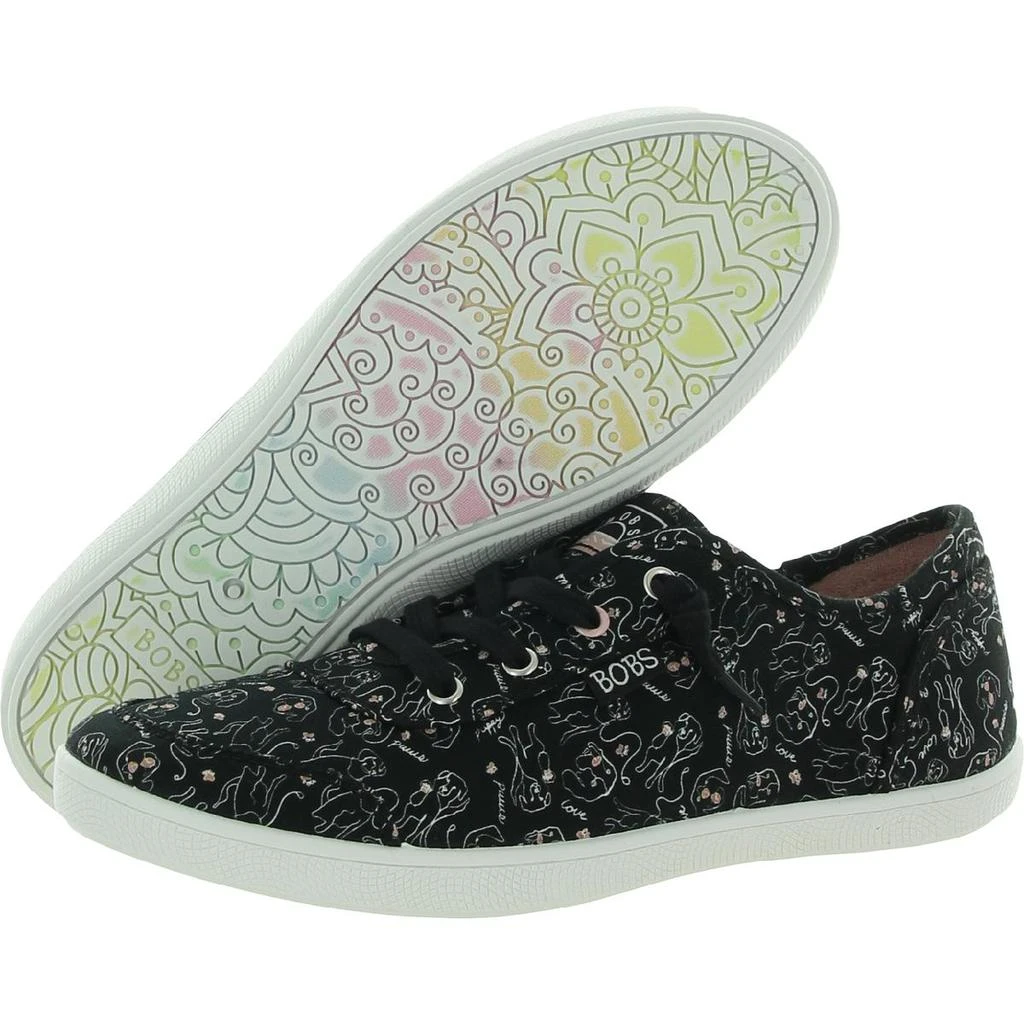 商品SKECHERS|BOBS From Skechers Womens Artsy Dog Canvas Casual and Fashion Sneakers,价格¥214,第4张图片详细描述