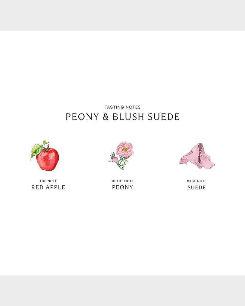 商品Jo Malone London|2.1 oz. Peony & Blush Suede Travel Candle,价格¥313,第4张图片详细描述