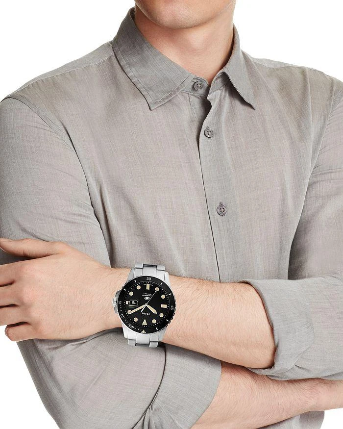 商品Fossil|Blue Watch, 42mm,价格¥1249,第2张图片详细描述