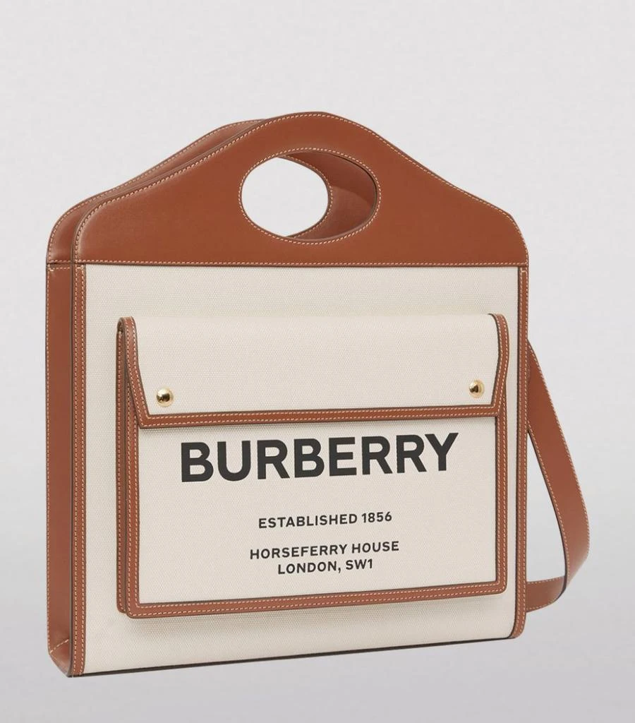 商品Burberry|Medium Horseferry Pocket Top-Handle Bag,价格¥13566,第2张图片详细描述