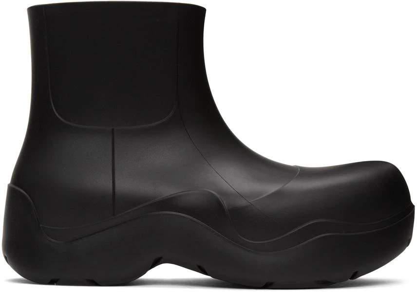 商品Bottega Veneta|Black Matte 'The Puddle' Boots,价格¥5464,第1张图片