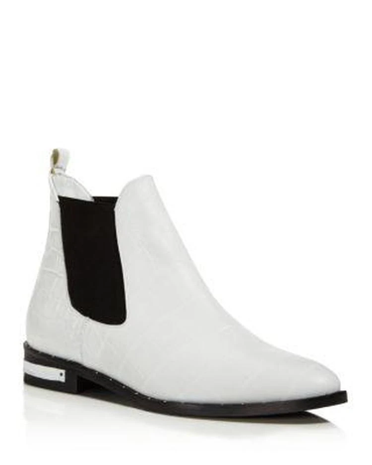 商品Freda Salvador|Sleek Embossed Chelsea Booties - 100% Exclusive,价格¥2354,第1张图片