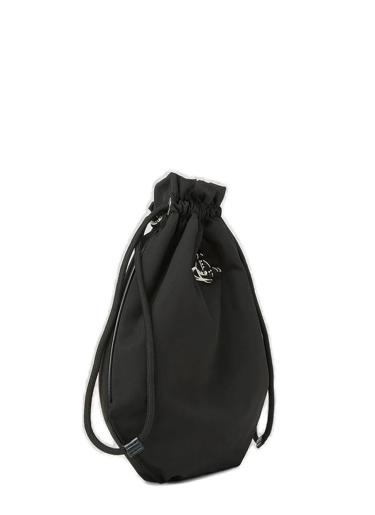 商品Vivienne Westwood|Vivienne Westwood Logo-Plaque Drawstring Pouch Bag,价格¥2869,第3张图片详细描述