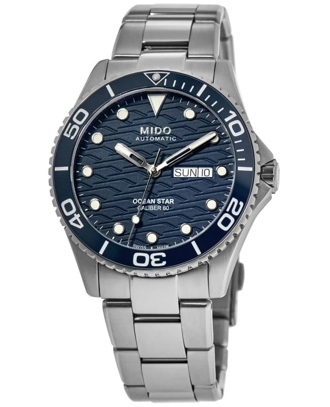 商品MIDO|Mido Ocean Star 200 C Automatic Blue Dial Steel Men's Watch M042.430.11.041.00,价格¥6296,第1张图片