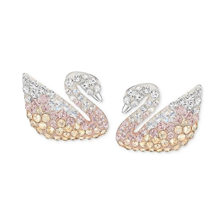 商品Swarovski|渐变色水晶天鹅耳钉,价格¥744,第2张图片详细描述