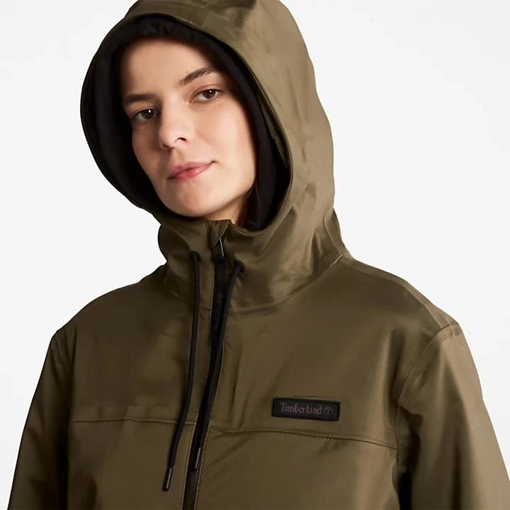 商品Timberland|Waterproof Mid-length Parka for Women in Dark Green,价格¥1156,第5张图片详细描述