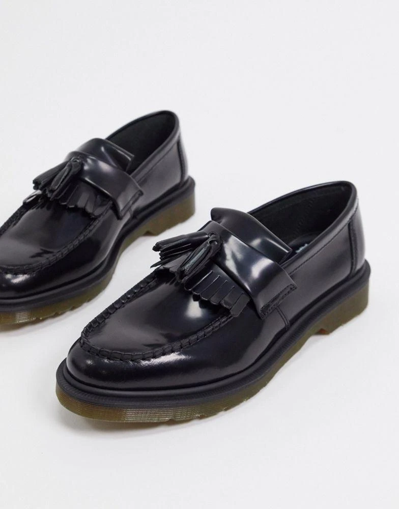 商品Dr. Martens|Dr Martens adrian tassel loafers in black,价格¥745,第1张图片