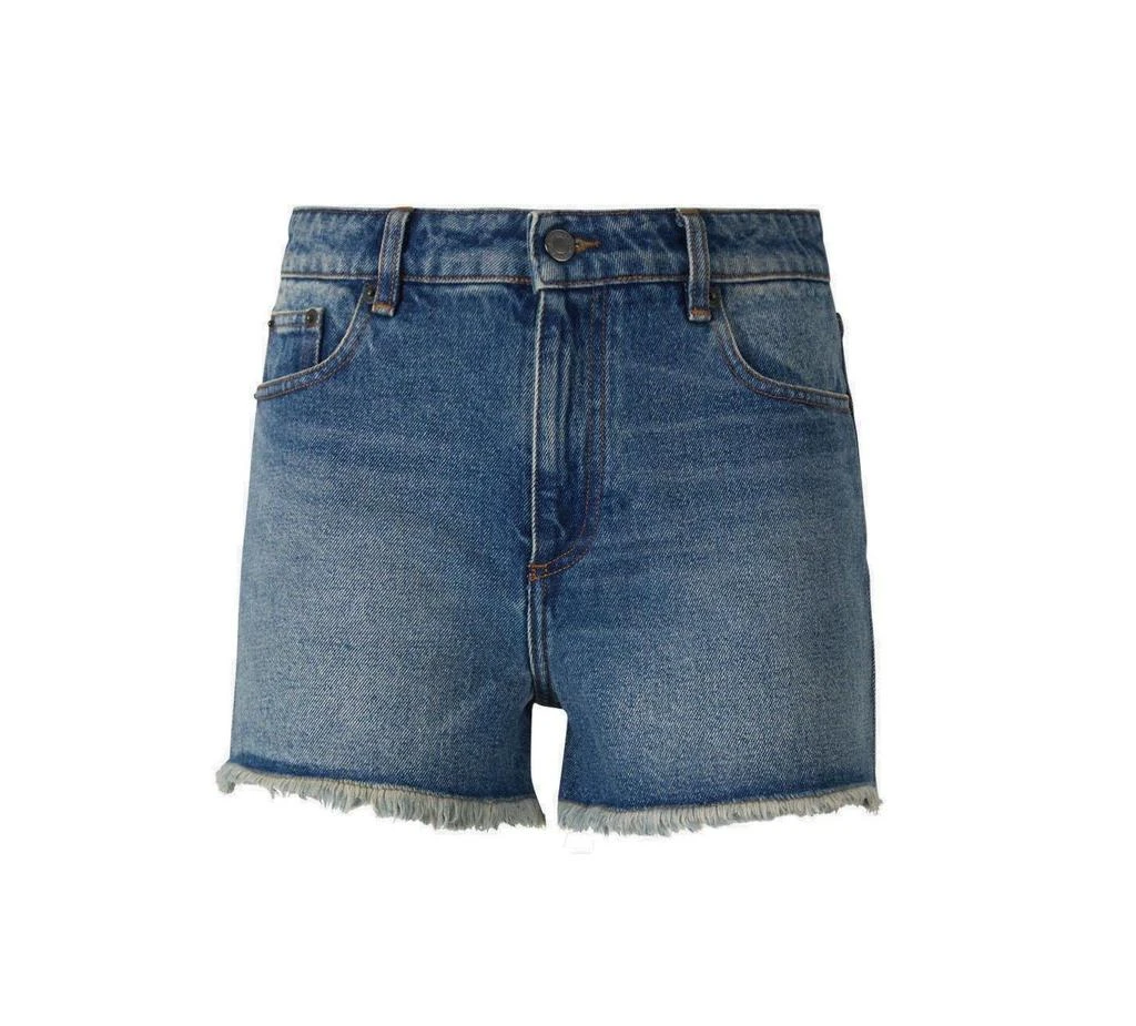 商品AMI|AMI Logo Patch Denim Shorts,价格¥757,第1张图片