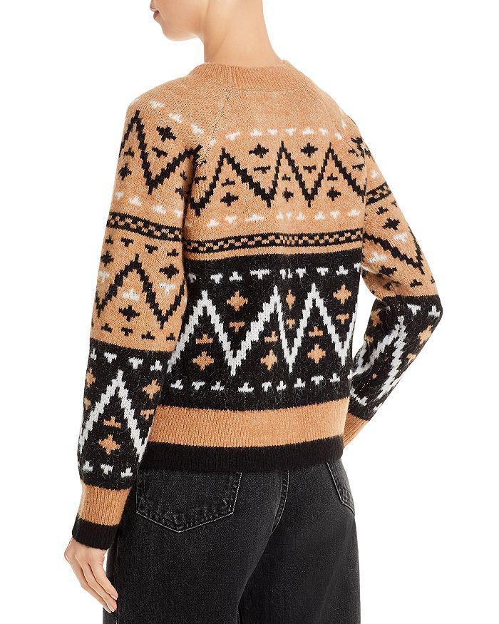 商品AQUA|Ladies Knit Fairisle Sweater - 100% Exclusive,价格¥496,第4张图片详细描述