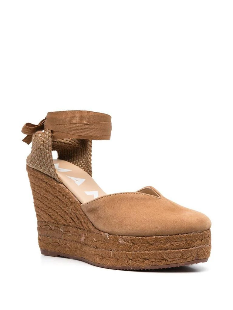 商品MANEBÍ|MANEBÍ Tie-fastening espadrille wedges,价格¥1120,第2张图片详细描述