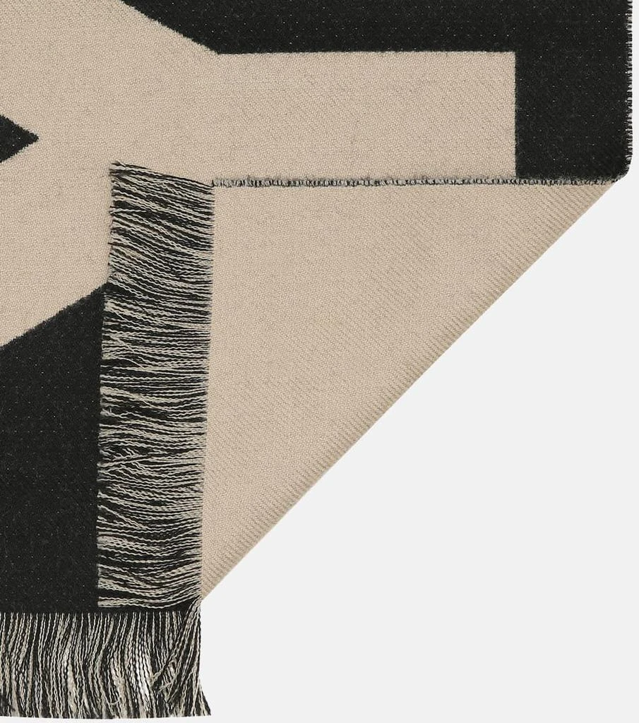 商品Burberry|女士logo羊毛围巾,价格¥2739,第3张图片详细描述