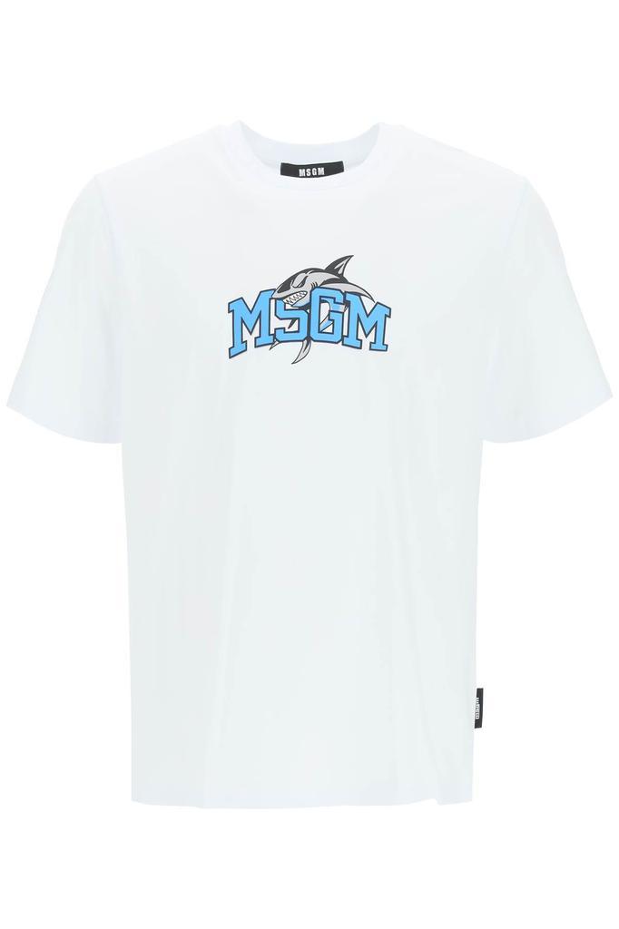 商品MSGM|Msgm logo print t-shirt,价格¥721,第1张图片