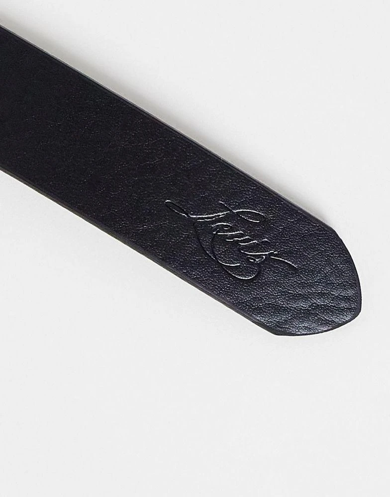 商品Levi's|Levi's leather belt in black,价格¥217,第3张图片详细描述