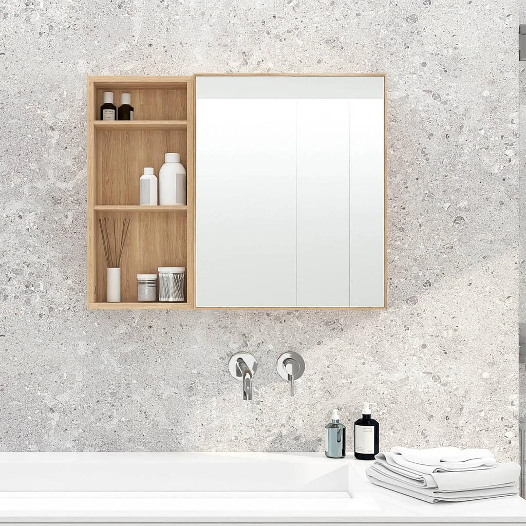 Wireworks Natural Oak Slimline 550 Box Shelf 商品
