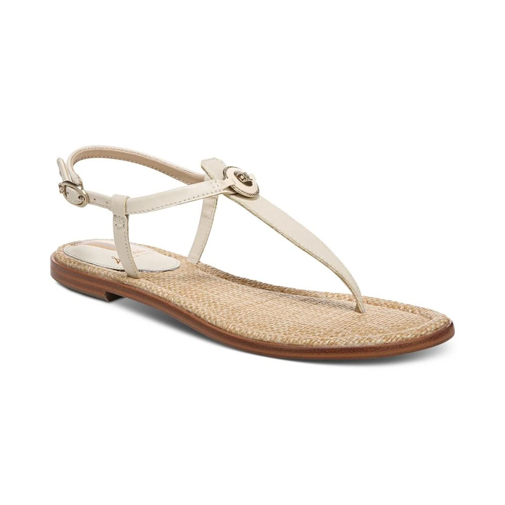 商品Sam Edelman|Women's Gigi Retro T-Strap Flat Sandals,价格¥532,第1张图片