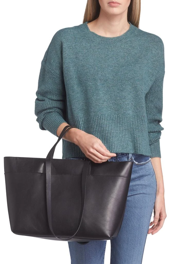 商品Madewell|The Zip Top Essential Tote,价格¥911,第3张图片详细描述