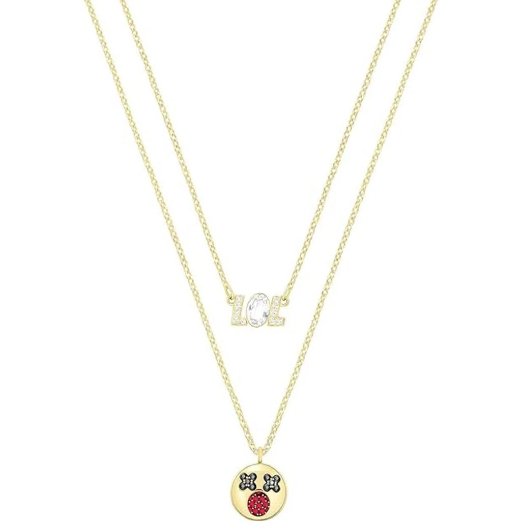 商品Swarovski|Swarovski Women's Necklace Set - Humorist Gold-Plated Crystal Pendant | 5351571,价格¥448,第1张图片