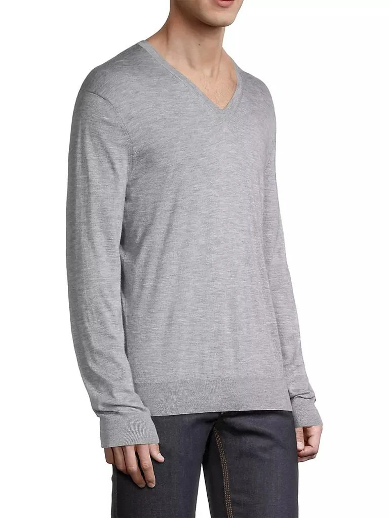 商品Zegna|Cashseta V-Neck Sweater,价格¥6974,第4张图片详细描述
