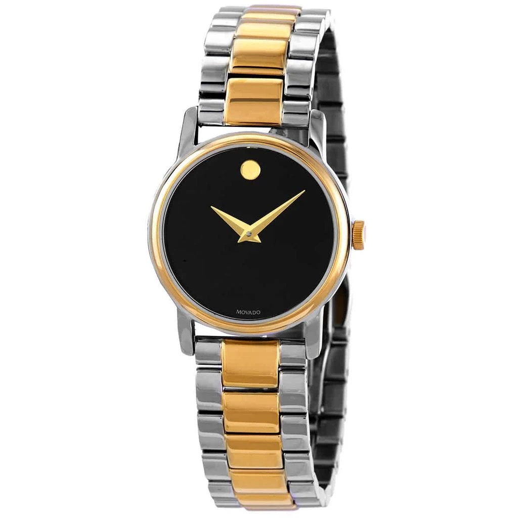 商品Movado|Classic Museum Quartz Black Dial Ladies Watch 2100018,价格¥2317,第1张图片