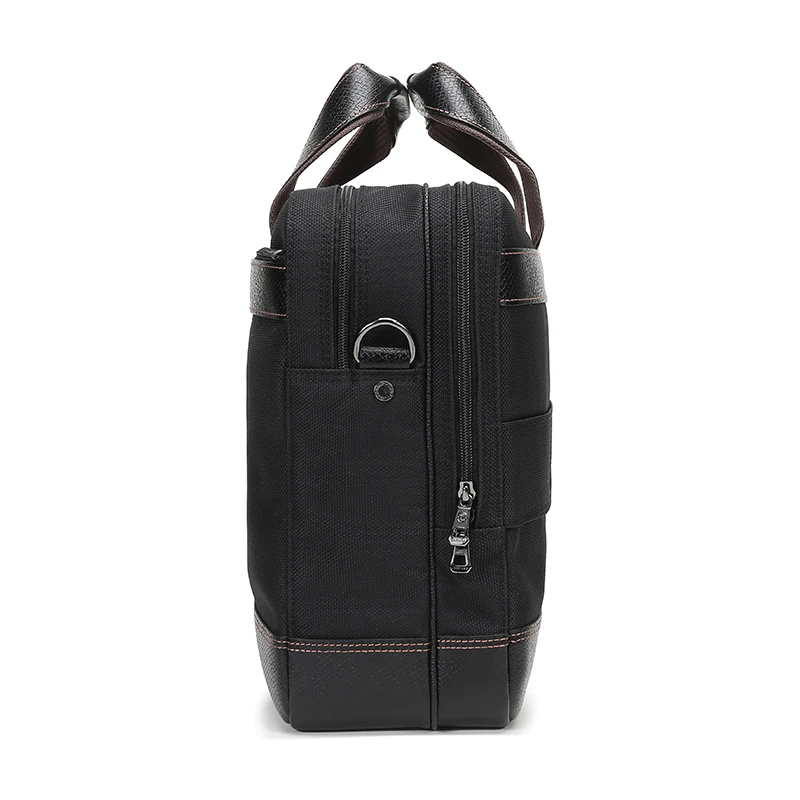 商品[国内直发] Longchamp|珑骧 Le Pliage 拉链开合 织物 电脑包旅行包公文包手提斜挎单肩包 男款 黑色,价格¥2510,第4张图片详细描述