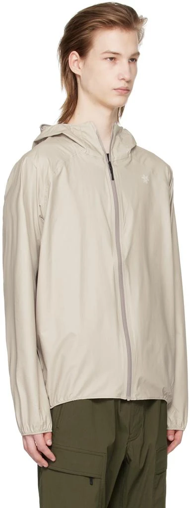 商品Goldwin|Beige Pertex Shield Air Jacket,价格¥1834,第2张图片详细描述