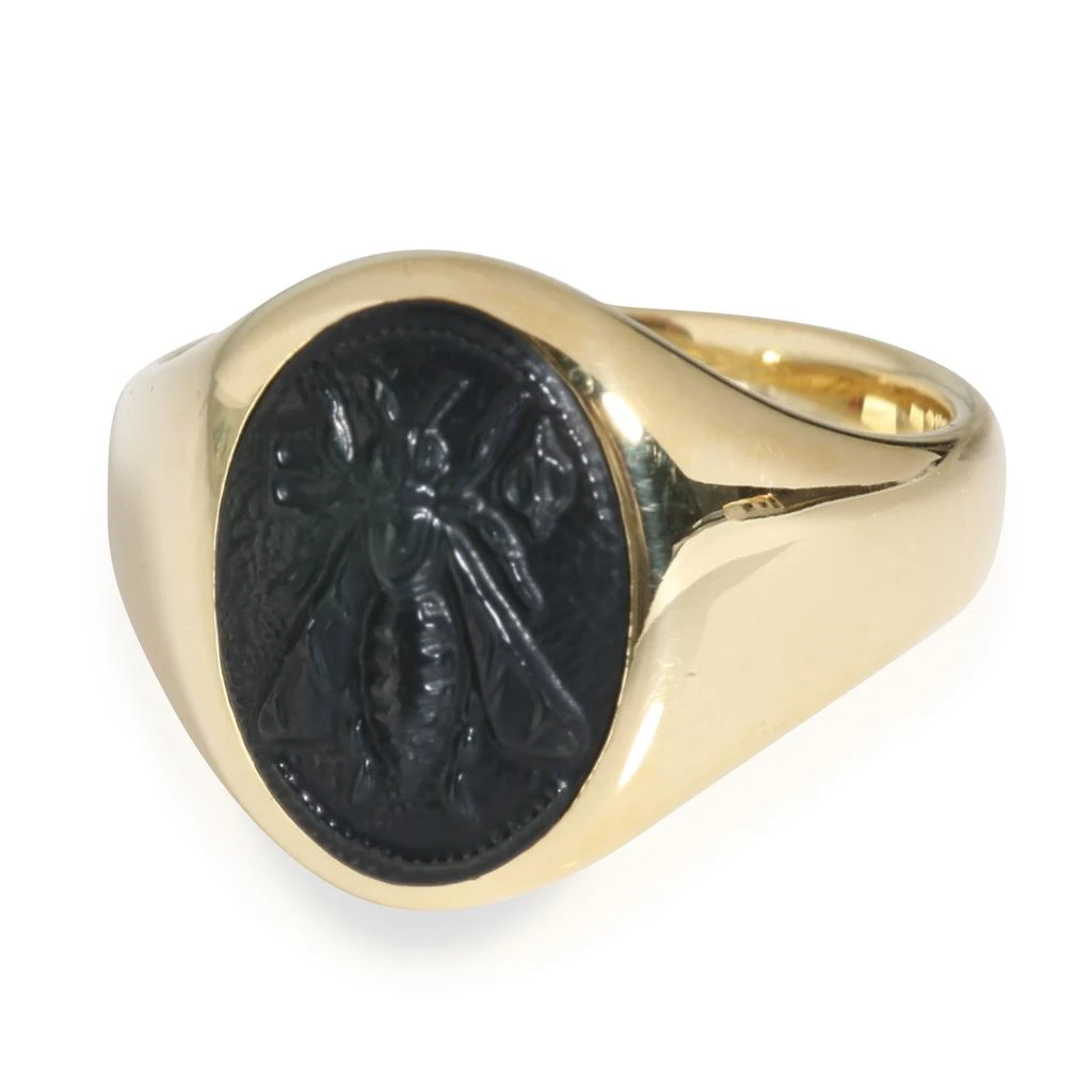 商品[二手商品] David Yurman|Petrvs Collection Onyx Ring in 18k Yellow Gold,价格¥25296,第1张图片