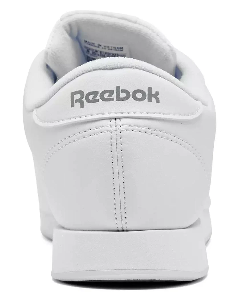 商品Reebok|Women's Princess Wide Width Casual Sneakers from Finish Line,价格¥374,第3张图片详细描述