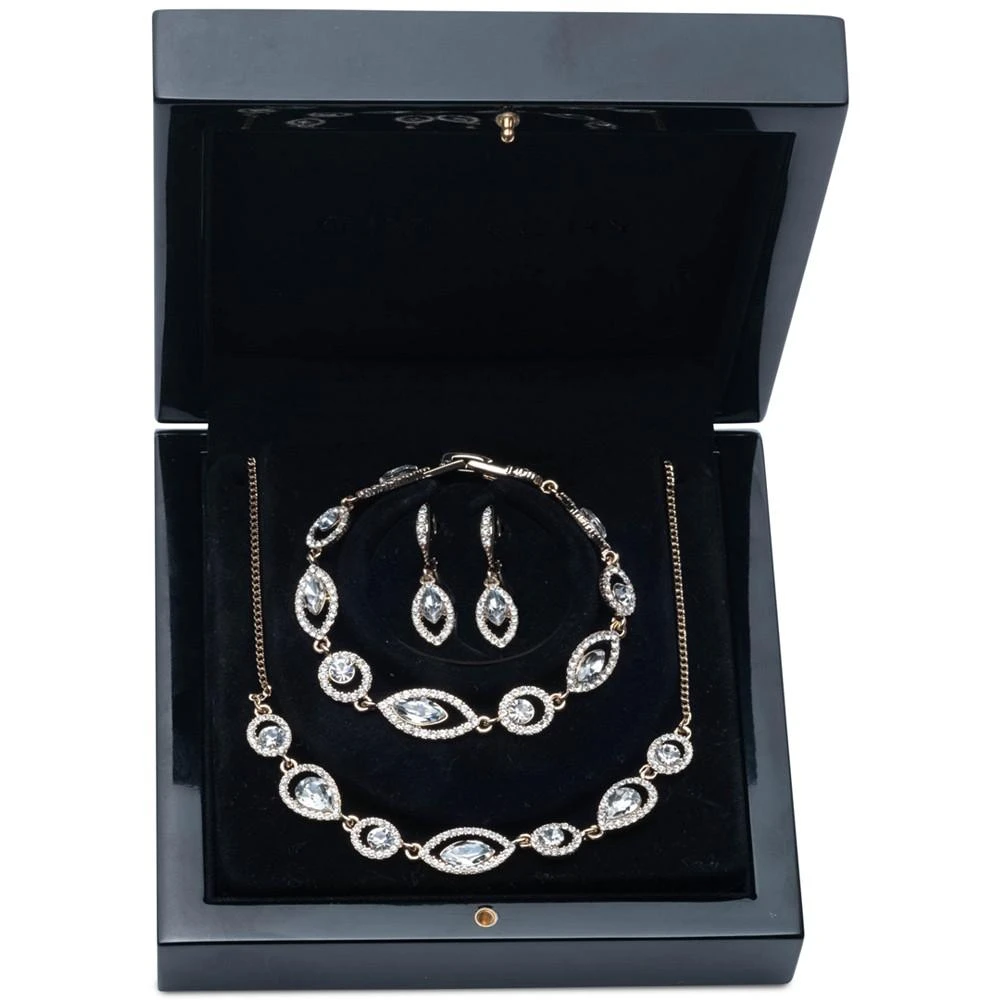 商品Givenchy|3-Pc. Set Stone & Color stone & Marquise Link Necklace, Bracelet, & Matching Drop Earrings,价格¥1102,第3张图片详细描述