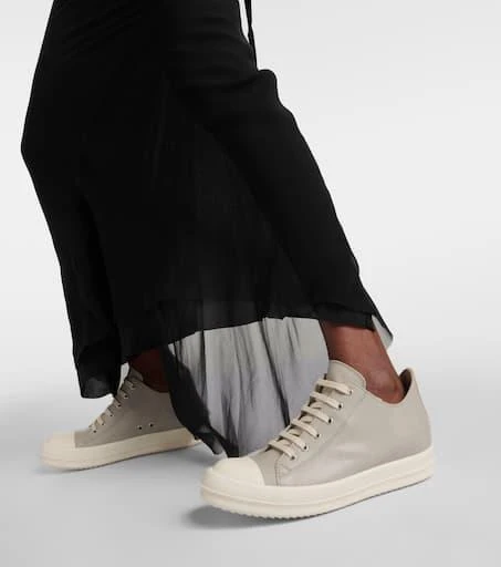 商品Rick Owens|Leather low-top sneakers,价格¥6790,第4张图片详细描述