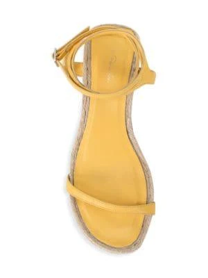 商品3.1 Phillip Lim|Women's Yasmine Ankle-Strap Leather Espadrille Sandals,价格¥430,第5张图片详细描述