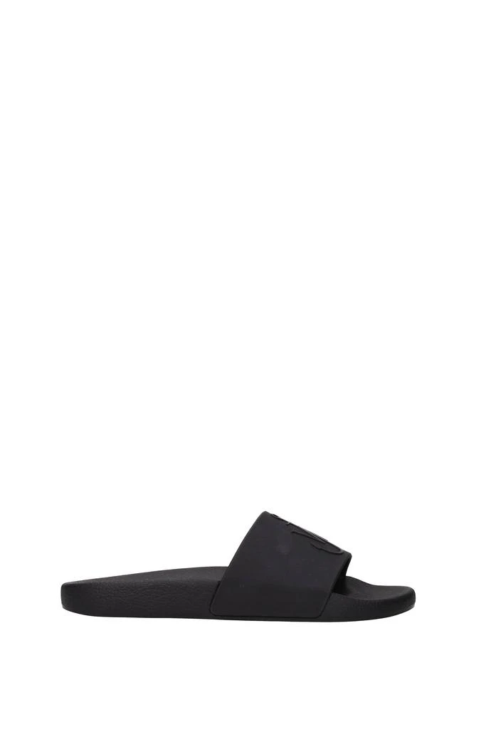 商品JW Anderson|Slippers and clogs Rubber Black,价格¥678,第1张图片