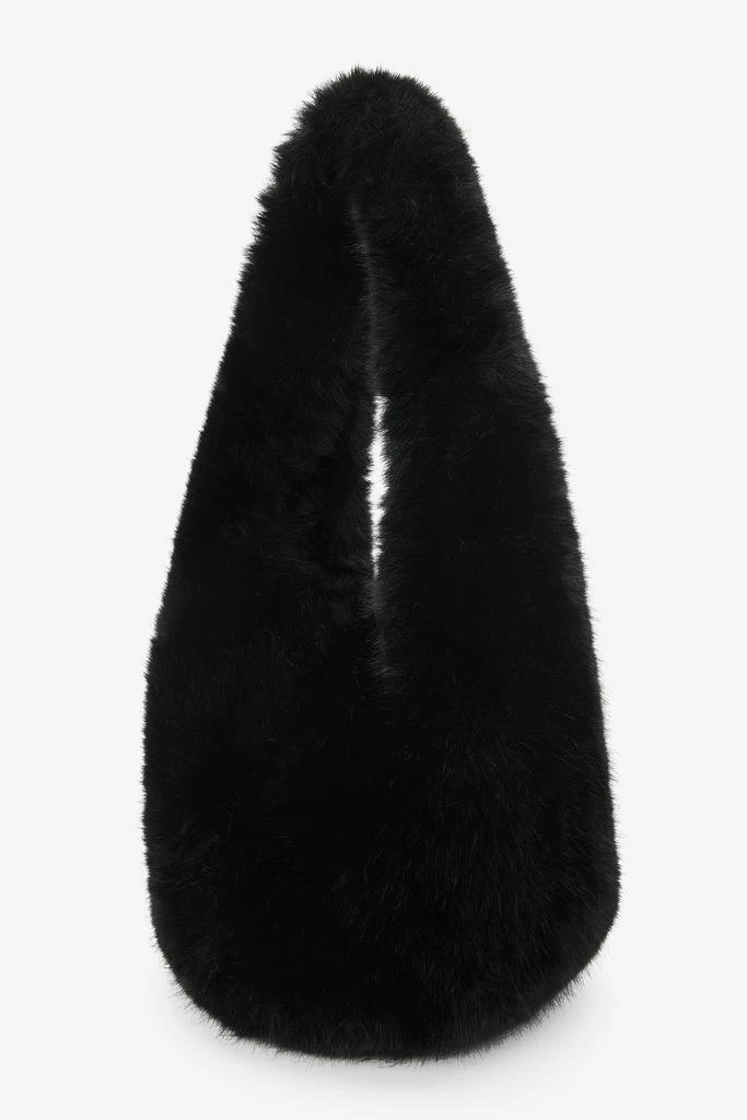 dome medium hobo bag in faux fur 商品