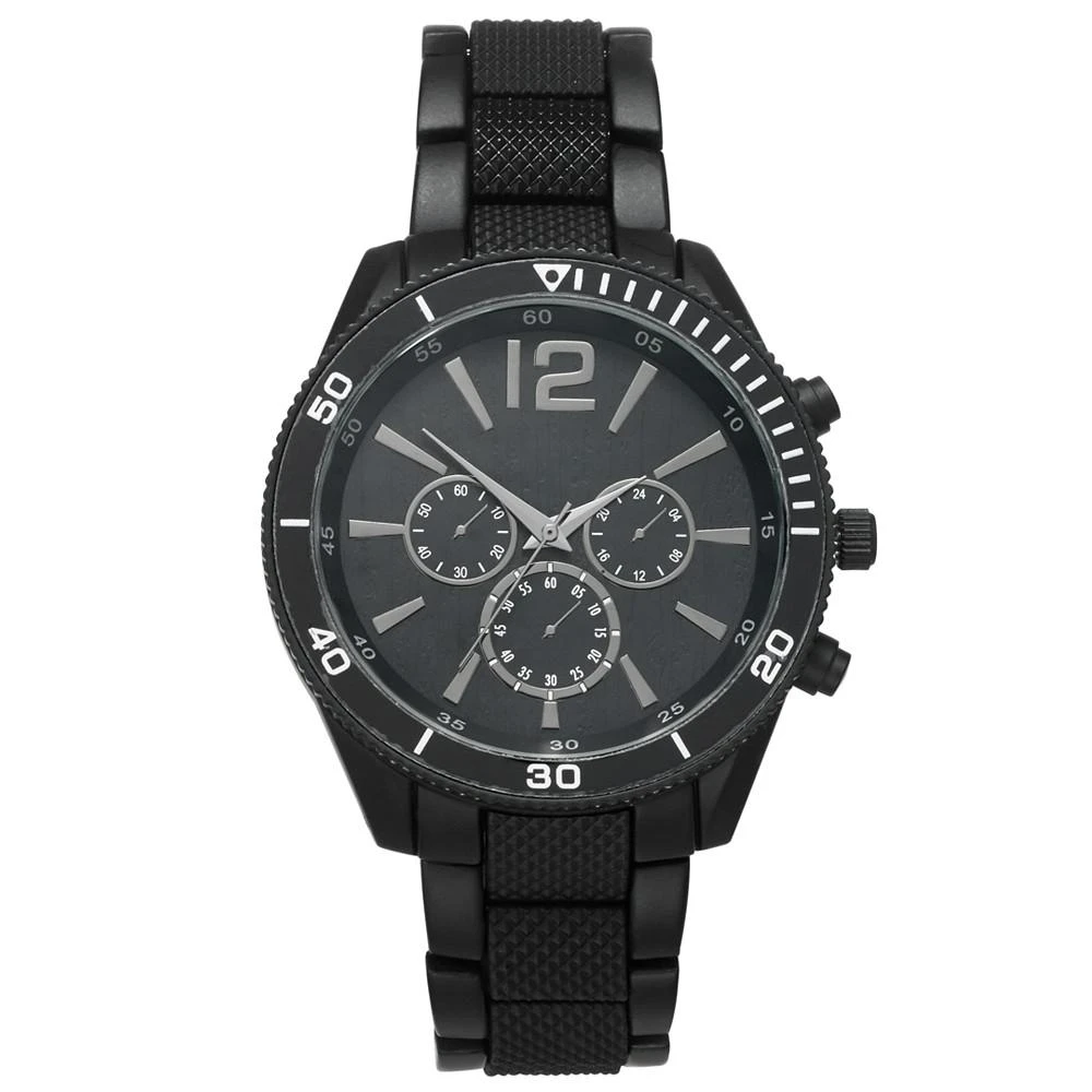 商品INC International|Men's Matte Black Bracelet Watch 48mm, Created for Macy's,价格¥152,第1张图片