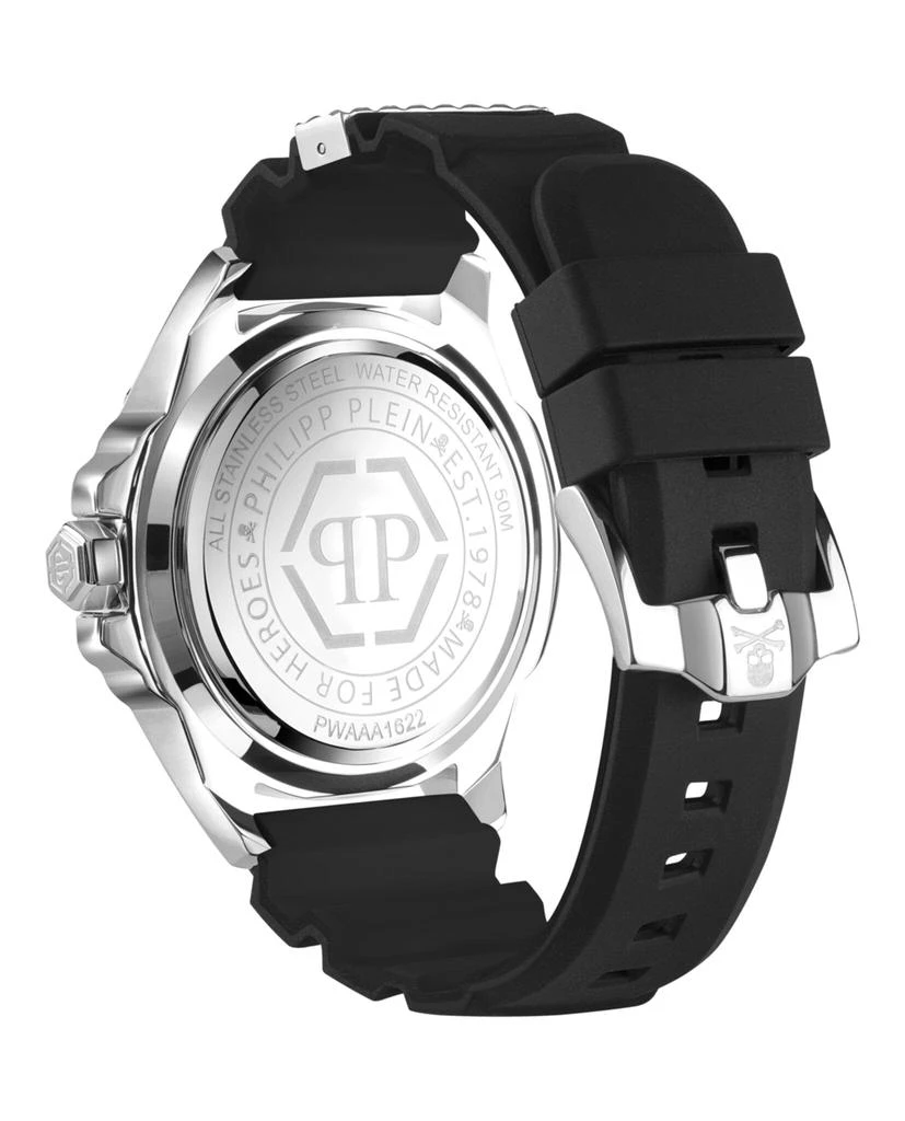 商品Philipp Plein|The $kull Carbon Fiber Silicone Watch,价格¥1062,第3张图片详细描述