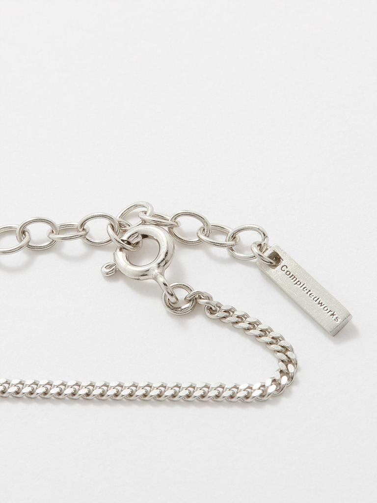 Cubic zirconia & recycled sterling-silver bracelet商品第4张图片规格展示