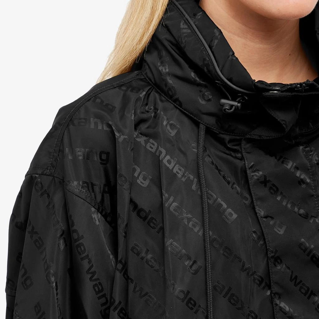 商品Alexander Wang|Alexander Wang Half Zip Track Jacket In Jacquard Nylon,价格¥3209,第5张图片详细描述