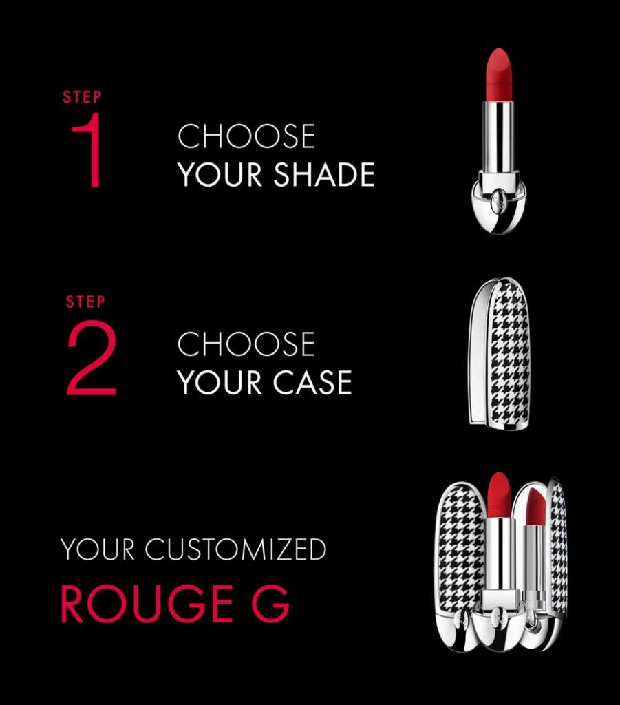 Rouge G de Guerlain The Velvet Matte Lipstick商品第8张图片规格展示