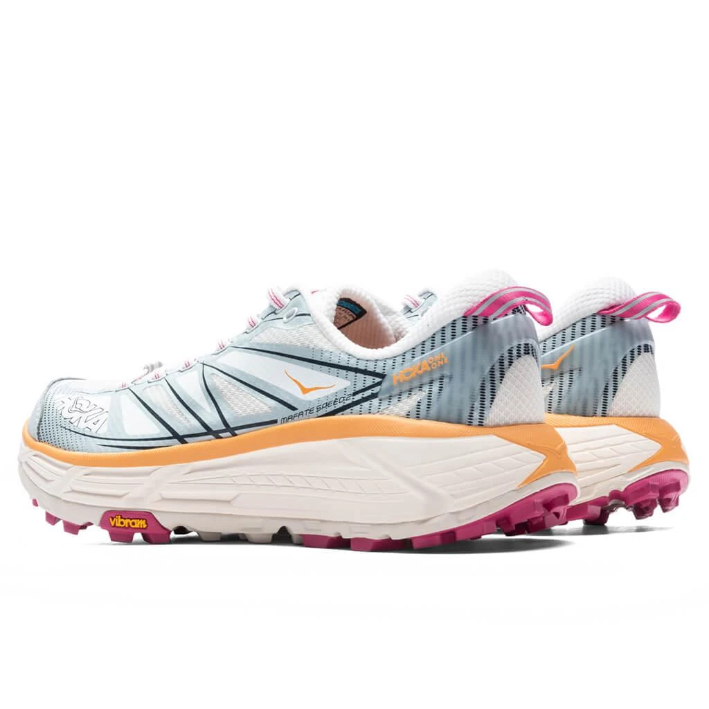 商品Hoka One One|Mafate Speed 2 - White/Ice Flow,价格¥1277,第3张图片详细描述