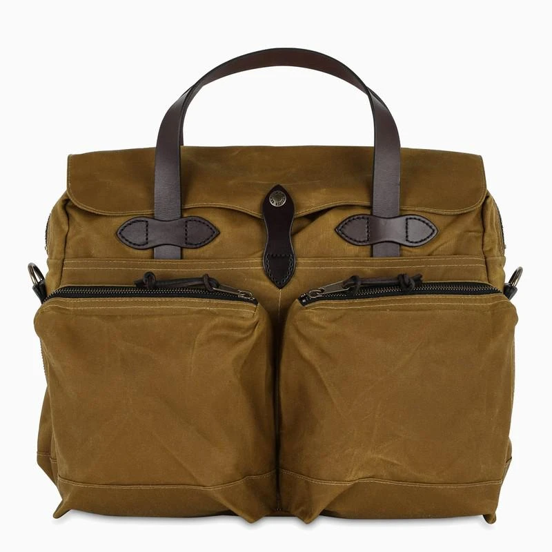 商品Filson|Dark tan soft briefcase,价格¥3721,第1张图片